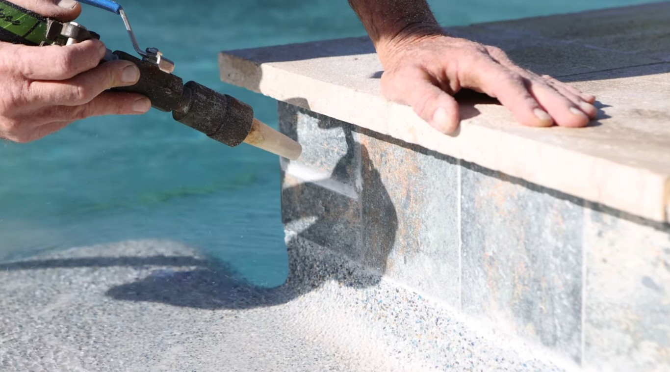 Pool Tile Cleaning & Calcium/Scale Removal in Estero, FL